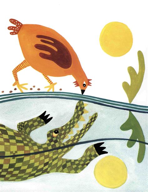 Book cover: Mrs. Chicken and the hungry crocodile